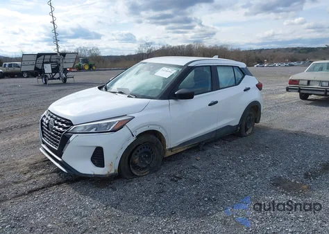 2021 Nissan Kicks S Xtronic Cvt from USA, damaged, VIN 3N1CP5BV1ML496596